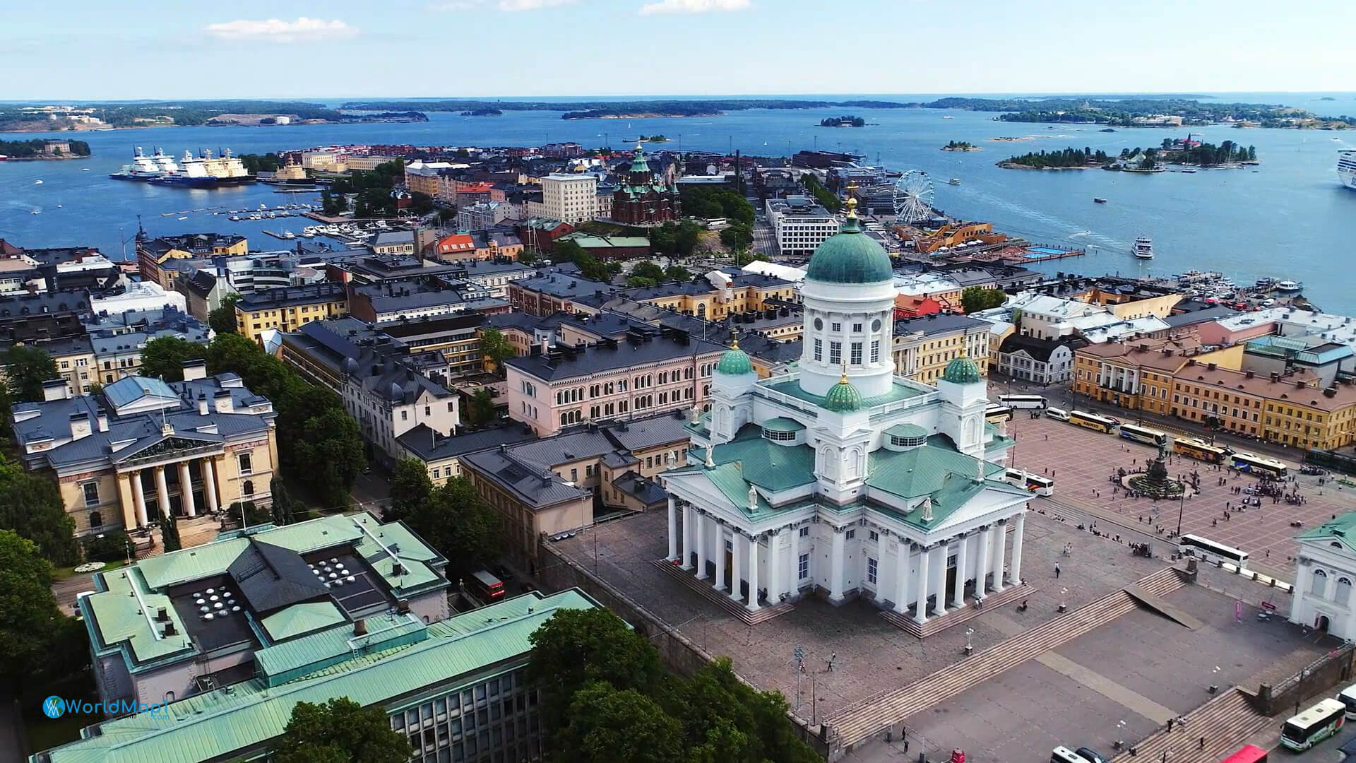 Finlandiya Helsinki Başkenti